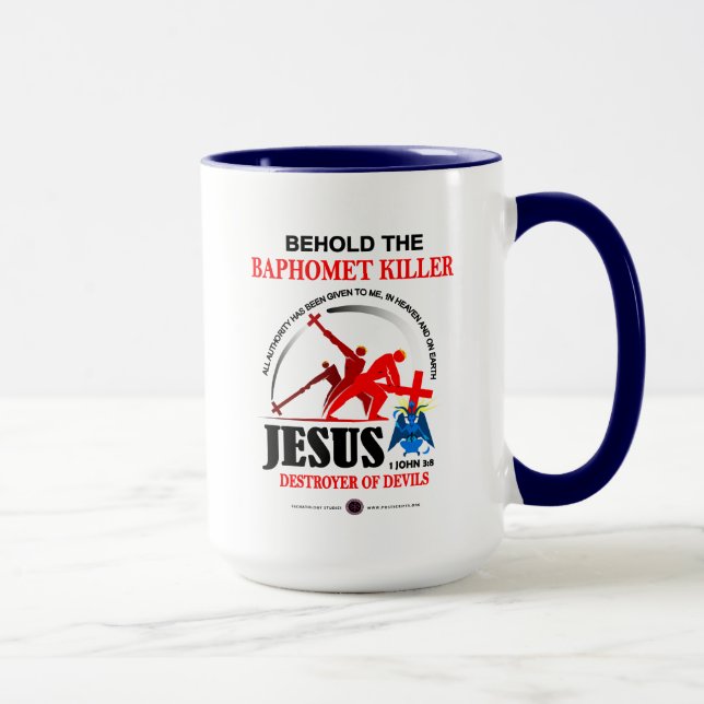 Jesus: Baphomet Killer Mugg (Höger)