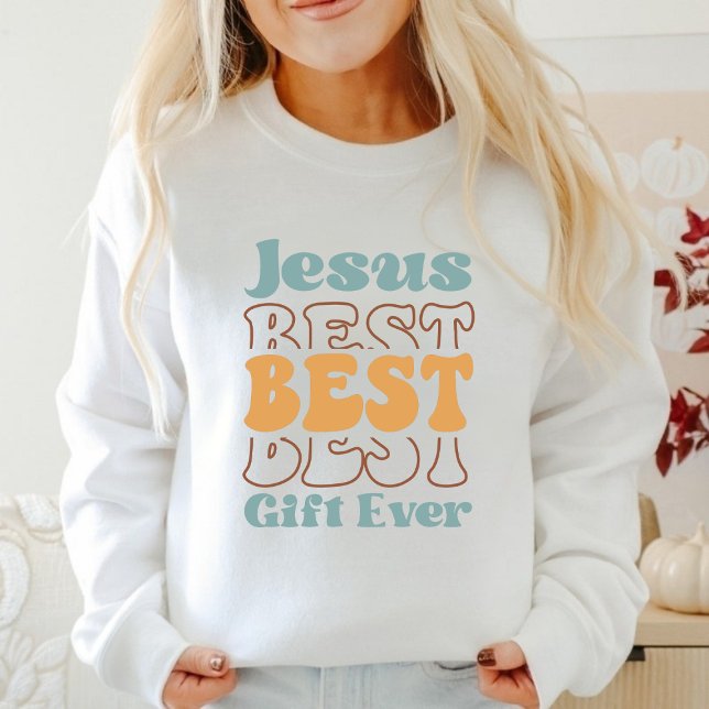 Jesus Bästa gåft någonsin Faith-baserad sötskjorta T Shirt (Skapare uppladdad)