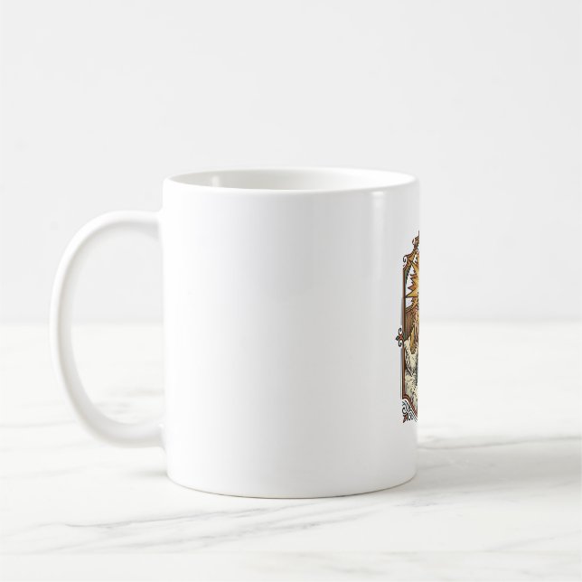 Jesus berusad online shopping kvitto morgonen efte kaffemugg (Vänster)