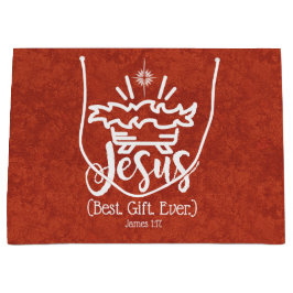 JESUS BEST GIFT EVER Julen Scripture Red