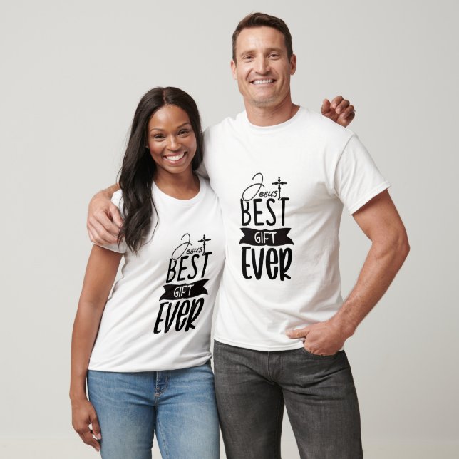 Jesus Best Gift nånsin - Christian T Shirt (Unisex)