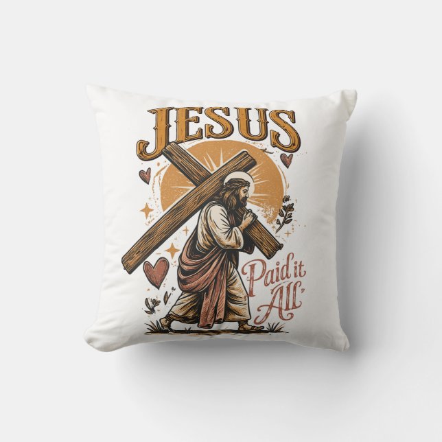 Jesus betalade allt kudde (Framsida)
