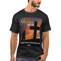Jesus Betalade det hela mörken T-Shirt