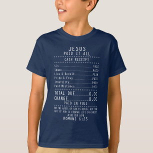 Jesus Betalde Allting Kristus T Shirt