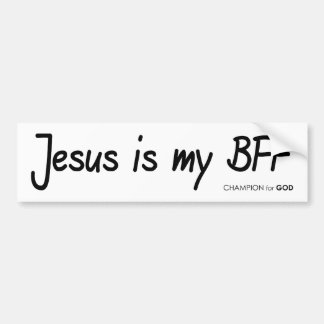 Jesus BFF bildekal