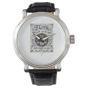 Jesus Bibel Journaling Skrift Konst Tröja Christi Armbandsur