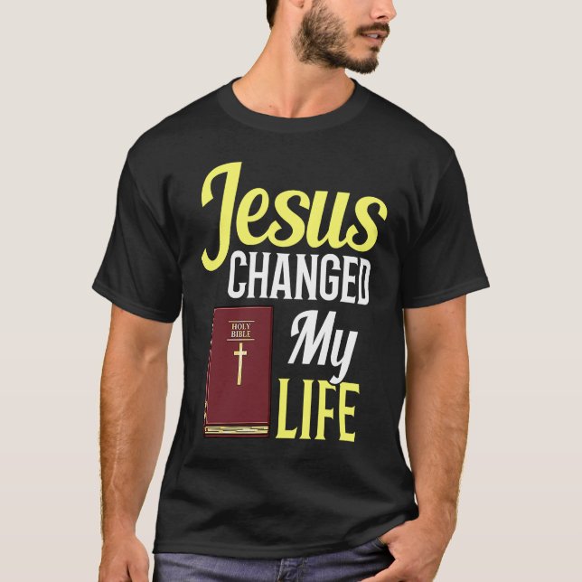 Jesus Bible Kor Nazareth Study Cites T Shirt (Framsida)