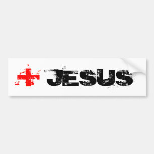 +Jesus bildekal