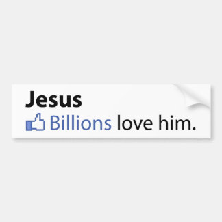 Jesus Bildekal