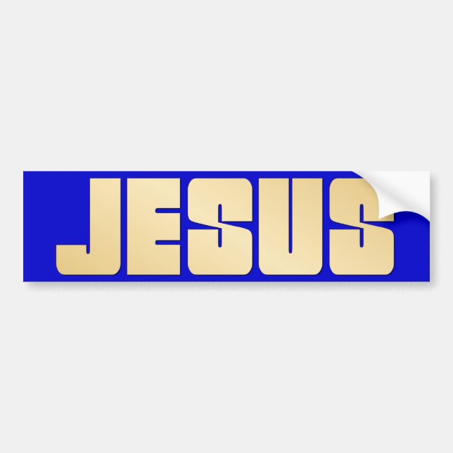 Jesus Bildekal (Framsidan)