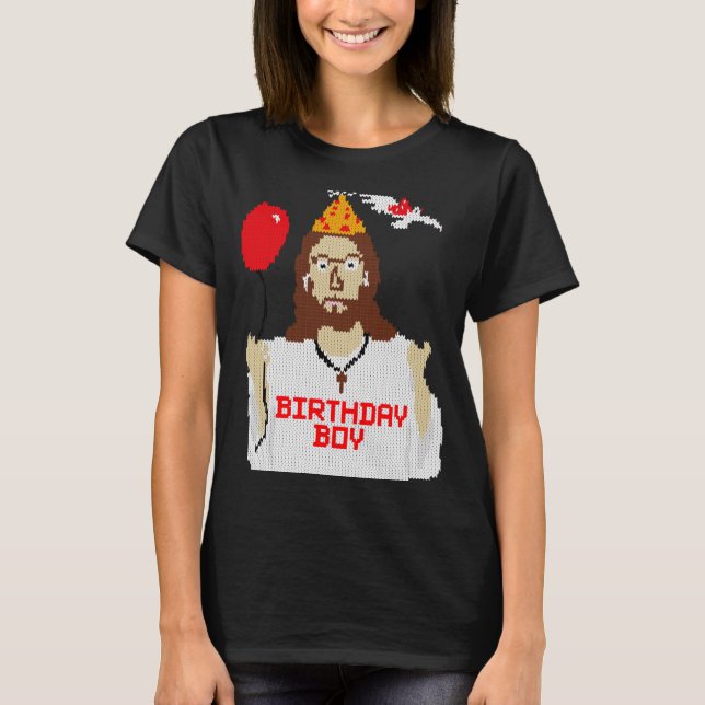 Jesus Birthday Boy Christmas Essential T Shirt  (Framsida)