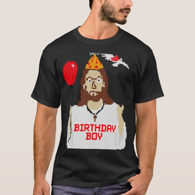 Jesus Birthday Boy Christmas Essential T Shirt  (Framsida)