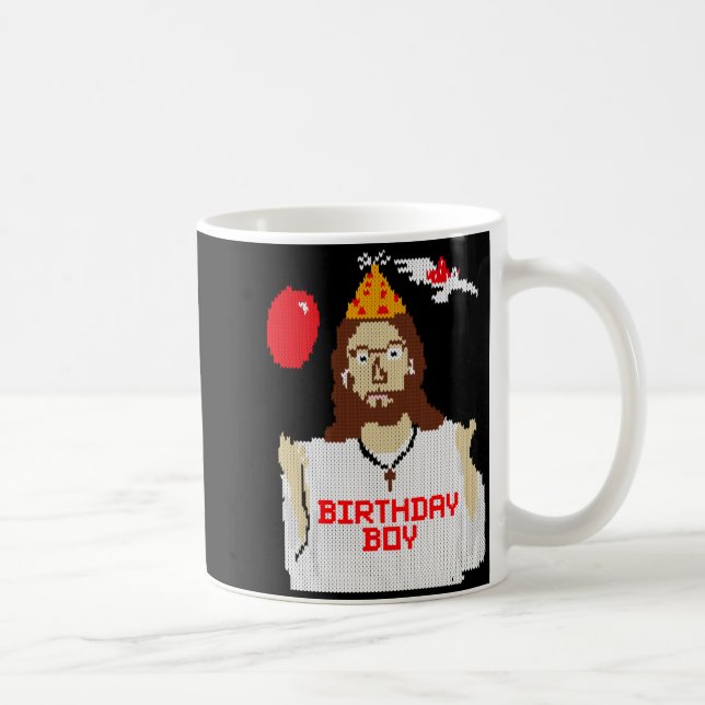 Jesus Birthday Boy Christmas Essential T Shirt  Kaffemugg (Höger)