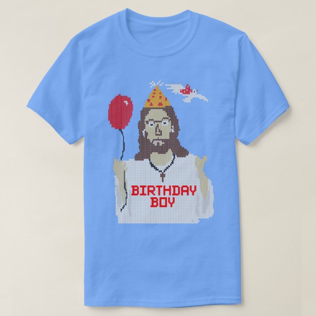 Jesus Birthday Boy Christmas Gifts  T Shirt (Design framsida)
