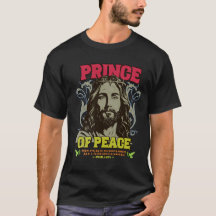 Jesus Black Manar-shirt