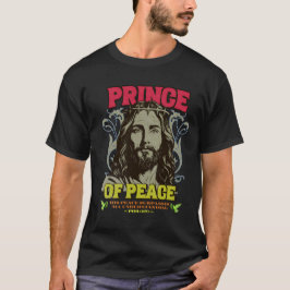 Jesus Black Manar-shirt T Shirt