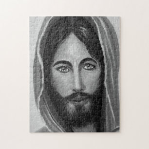 Jesus Black & White, Christian figurer Pussel