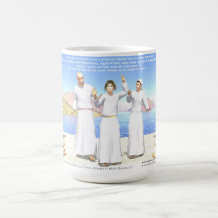 Jesus bland de laglärare (två avsnitt) kaffemugg