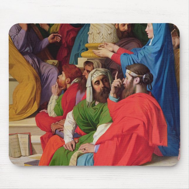 Jesus bland doktorerna musmatta (Framsidan)