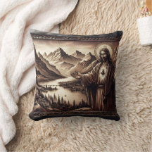 Jesus Blanka ett bergslandskap