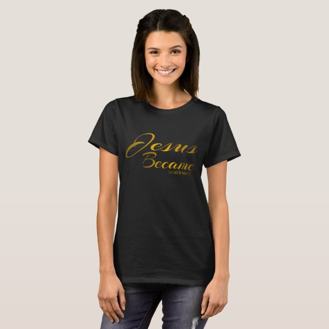 Jesus blev t shirt (Hel framsida)