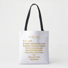 Jesus blev tote Bag Tygkasse