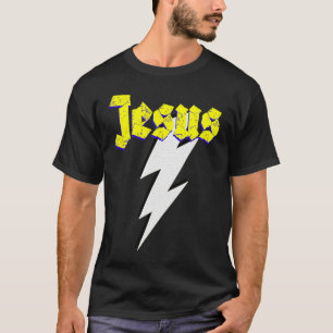 Jesus blixte Bolt Gods son för hela mänskligheten T Shirt
