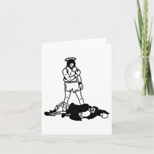 Jesus "Blockout Grim Reaper X Jesus Conquers Död" Kort