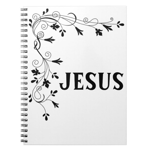 JESUS BLOMMIGT CORNER ANTECKNINGSBOK (Framsidan)