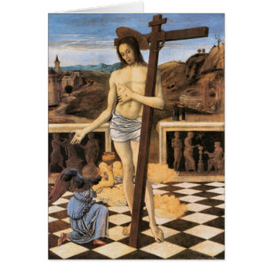 Jesus Blood of the Redeer Religiösa Card OBS Kort