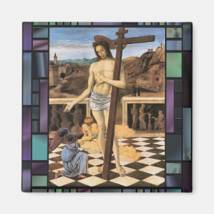Jesus Blood of the Reemer Religiösa Magnet
