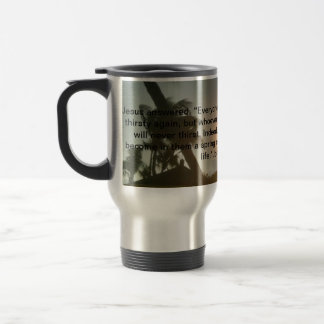 Jesus - bo vatten - travel mug för kristen resemugg