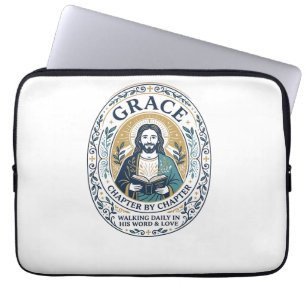 Jesus Bokklubb Läsande Community Grafisk T-Shirt C Laptop Fodral