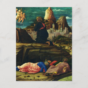 Jesus bönor i Gethsemane Garden Vykort