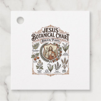 Jesus botanisk diagram Bibliska växter Jesus Botan Gåvor Etiketter