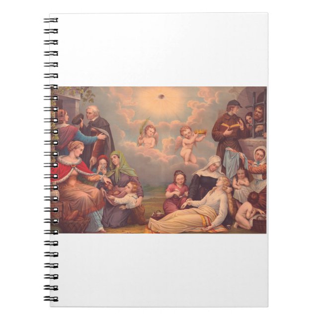 Jesus botar en biblisk berättelse anteckningsbok (Framsidan)