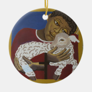 Jesus - Bra herde Julgransprydnad Keramik