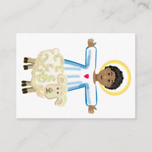 Jesus Bra Shepherd childrens prayer Tilläggskort