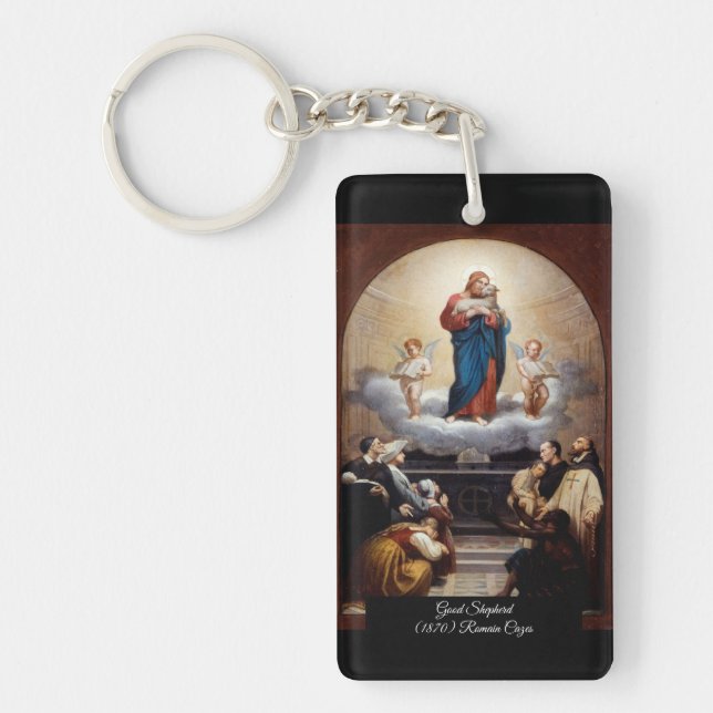 Jesus Bra Shepherd Nyckelring (Framsidan)