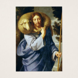 Jesus Bra Shepherd Souls i Purgatory Prayer Visitkort