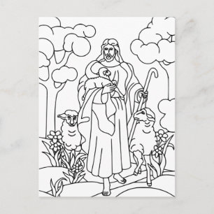 Jesus bra shepherd vykort