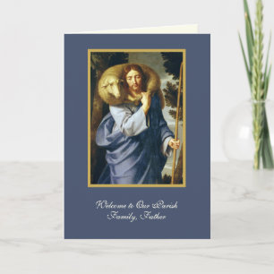 Jesus Bra Shepherd Welcome Parish Priest Kort