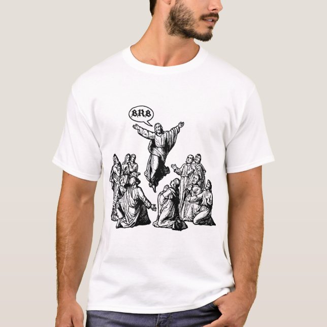 Jesus BRB-lökskjorta Tee Shirt (Framsida)