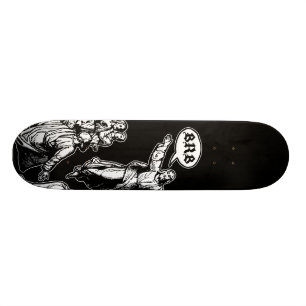 Jesus BRB-lol Mini Skateboard Bräda 18,7 Cm