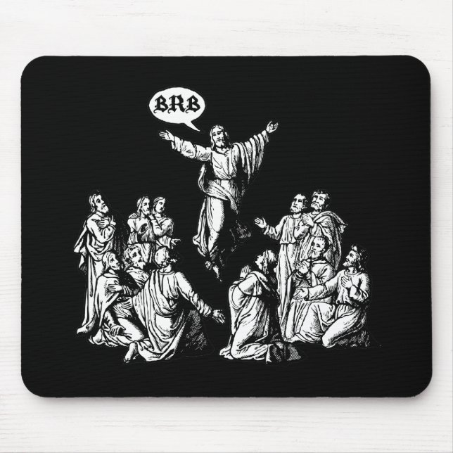 Jesus BRB lolskjorta Musmatta (Framsidan)
