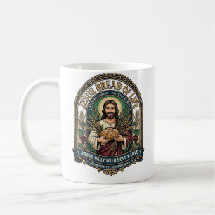 Jesus Bröd Av Liv Jesus Bröd Liv Bageri Kristus Kaffemugg