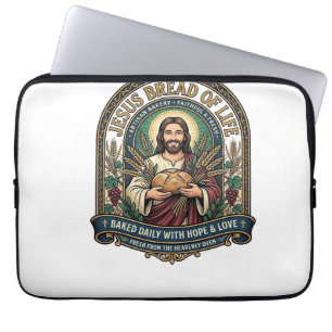 Jesus Bröd Av Livet Jesus Bröd Livet Bageri Kristu Laptop Fodral
