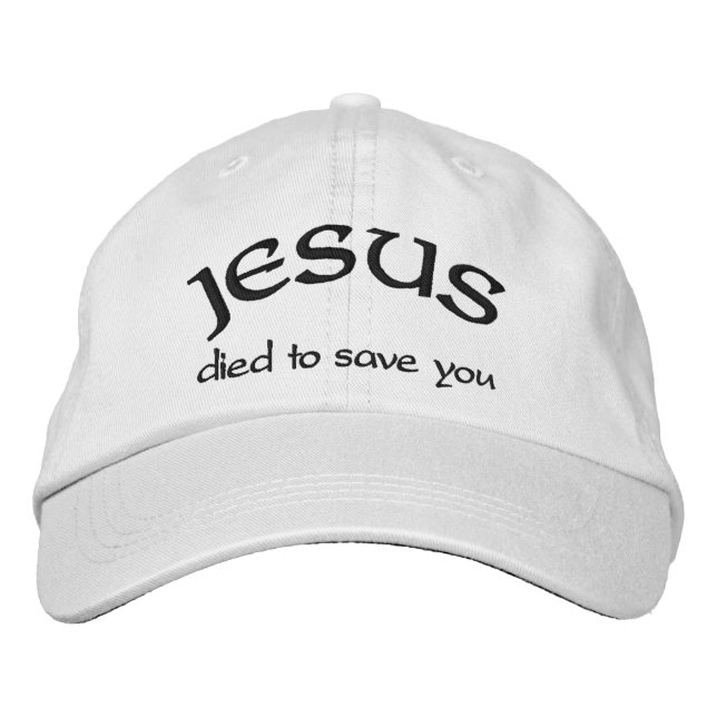 Jesus Broderad Keps (Framsida)