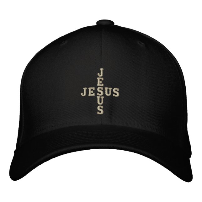 Jesus Broderad Keps (Framsida)