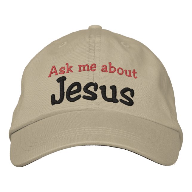 Jesus Broderad Keps (Framsida)